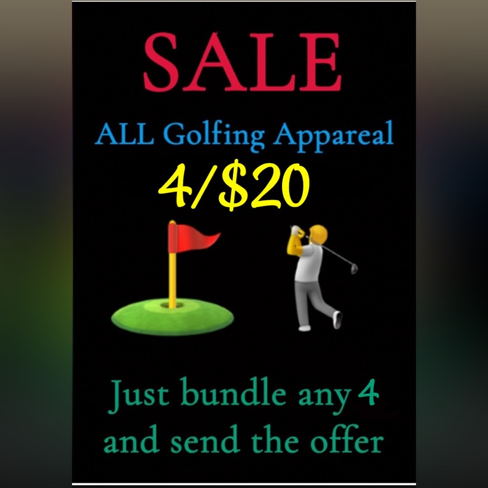 Golfing Apparel Bundle Offer